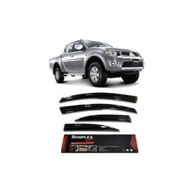 Sunplex Mitsubishi L200 2008 2015 Mugen Tip Cam Rüzgarlığı