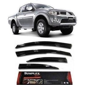 Sunplex Mitsubishi L200 2008 2015 Mugen Tip Cam Rüzgarlığı