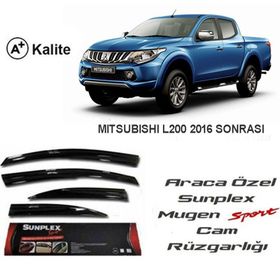 Sunplex Mitsubishi L200 Mugen Tip 2016 Cam Rüzgarlığı