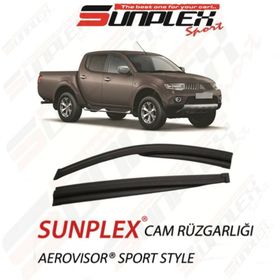 Sunplex Mitsubishi L200 Triton 2008-2015 4 Lü Cam Rüzgarlığı