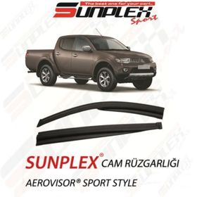 Sunplex Mitsubishi L200 Triton 2008-2015 4 Lü Cam Rüzgarlığı