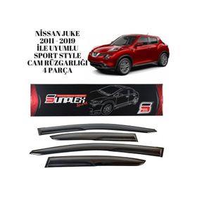 Sunplex Nissan Juke 4 Parça Cam Rüzgarlığı