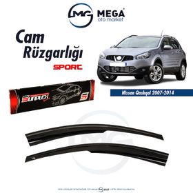 Sunplex Nissan Qashqai 2007-2014 Mugen Tip Cam Rüzgarlığı