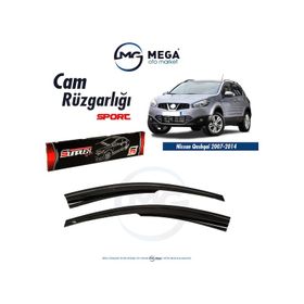 Sunplex Nissan Qashqai 2007-2014 Mugen Tip Cam Rüzgarlığı