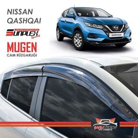 Sunplex Nissan Qashqai 4 lü Set Cam Rüzgarlığı