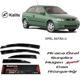 Sunplex Opel Astra G Mugen Tip Cam Rüzgarlığı