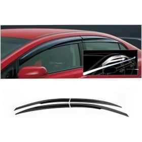 Sunplex Opel Astra H Hatchback Mugen 4 Lü Set Cam Rüzgarlığı