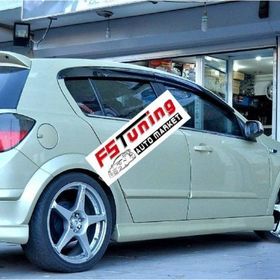 Sunplex Opel Astra H Mugen Tip Cam Rüzgarlığı