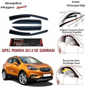 Sunplex Opel Mokka Mugen 4 Lü Cam Rüzgarlığı