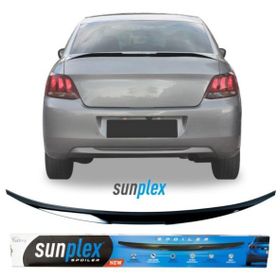 Sunplex Peugeot 301 Bagaj Üstü 2012 - 2019 Piano Black Spoiler