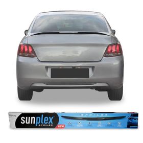 Sunplex Peugeot 301 Bagaj Üstü 2012 - 2019 Piano Black Spoiler