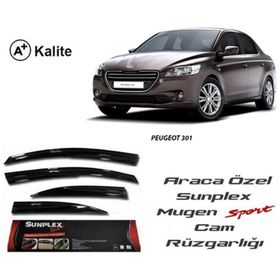 Sunplex Peugeot 301 Mugen Tip Cam Rüzgarlığı