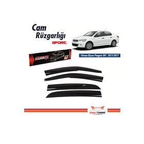 Sunplex Peugeot 301 Mugen Tip Cam Rüzgarlığı