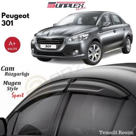 Sunplex Peugeot 301 Sport Style Cam Rüzgarlığı