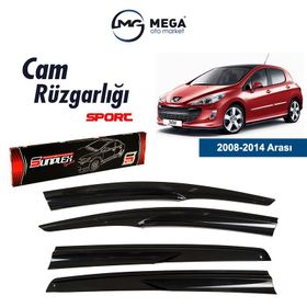 Sunplex Peugeot 308 2008-2014 Mugen Tip Cam Rüzgarlığı