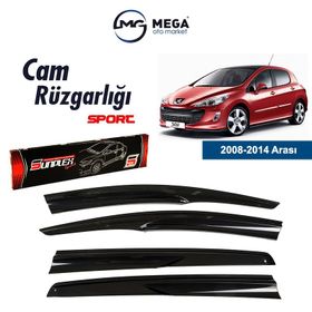Sunplex Peugeot 308 2008-2014 Mugen Tip Cam Rüzgarlığı