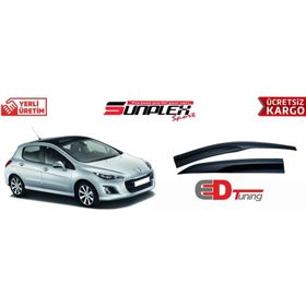 Sunplex Peugeot 308 4 Parça 2000-2014 Cam Rüzgarlığı