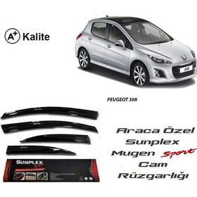 Sunplex Peugeot 308 Mugen Tip Cam Rüzgarlığı