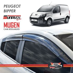Sunplex Peugeot Bipper Mugen Tip Cam Rüzgarlığı