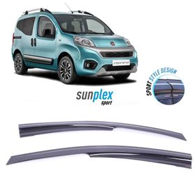 Sunplex Peugeot Bipper Sport Style Cam Rüzgarlığı