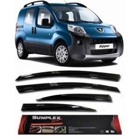 Sunplex Peugeot Bipper Sport Style Cam Rüzgarlığı