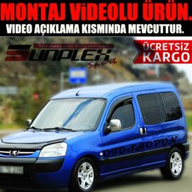 Sunplex Peugeot Partner 2 Parça 2002-2007 Cam Rüzgarlığı