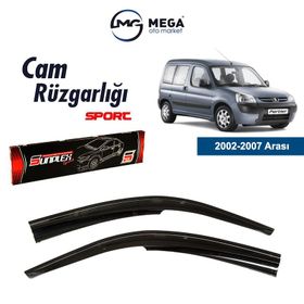 Sunplex Peugeot Partner 2002-2007 Mugen Cam Rüzgarlığı