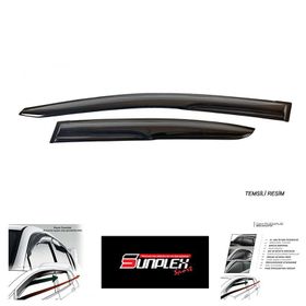 Sunplex Peugeot Partner 2002-2007 Mugen Cam Rüzgarlığı
