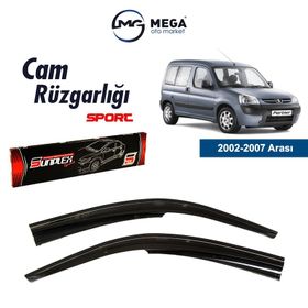 Sunplex Peugeot Partner 2002-2007 Mugen Cam Rüzgarlığı