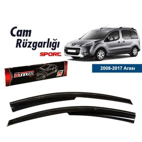 Sunplex Peugeot Partner 2008-2017 Mugen Cam Rüzgarlığı