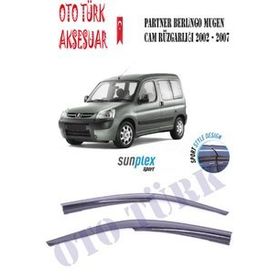 Sunplex Peugeot Partner Citroen Berlingo Ön 2002-2007 Cam Rüzgarlığı