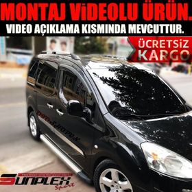 Sunplex Peugeot Partner Tepee 2 Parça 2008-2017 Cam Rüzgarlığı