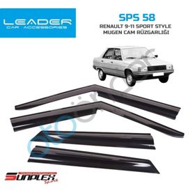 Sunplex Renault 11 Mugen 4lü Cam Rüzgarlığı