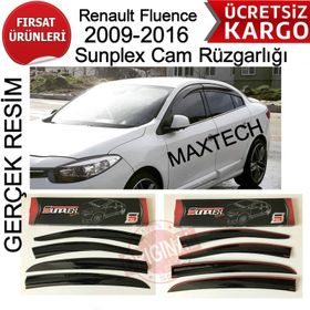 Sunplex Renault Fluence 4 Parça 2009-2016 Cam Rüzgarlığı