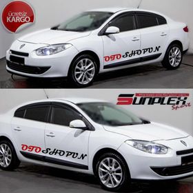 Sunplex Renault Fluence 4 Parça 2009-2016 Cam Rüzgarlığı