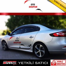 Sunplex Renault Fluence 4 Parça 2009-2016 Cam Rüzgarlığı