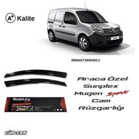 Sunplex Renault Kangoo 2 Mugen Tip 2li Cam Rüzgarlığı
