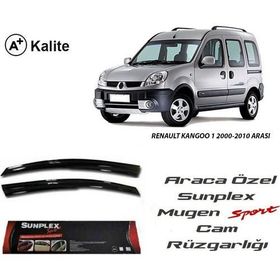 Sunplex Renault Kangoo 2 Mugen Tip 2li Cam Rüzgarlığı
