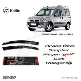 Sunplex Renault Kangoo 2 Mugen Tip 2li Cam Rüzgarlığı