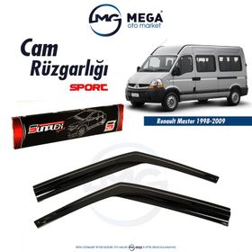 Sunplex Renault Master 1998-2009 Mugen Tip Cam Rüzgarlığı