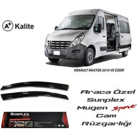 Sunplex Renault Master Mugen Tip 2li Cam Rüzgarlığı