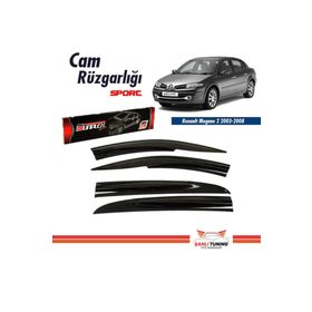 Sunplex Renault Megane 2 Mugen Cam Rüzgarlığı