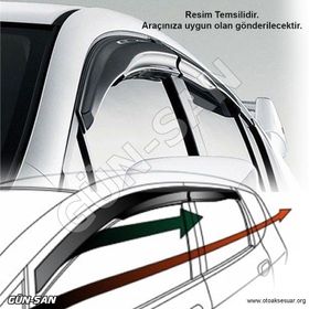 Sunplex Renault Megane 2 Mugen Tip 4lü Cam Rüzgarlığı
