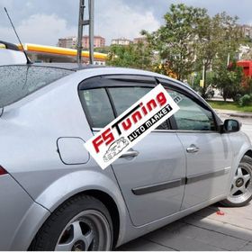 Sunplex Renault Megane 2 Mugen Tip Cam Rüzgarlığı