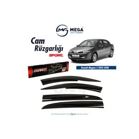 Sunplex Renault Megane 2 Sedan 2003-2008 Mugen Tip Cam Rüzgarlığı