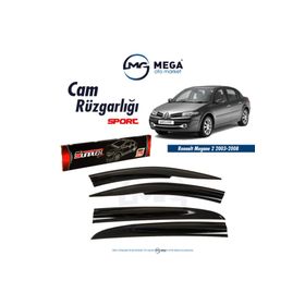 Sunplex Renault Megane 2 Sedan 2003-2008 Mugen Tip Cam Rüzgarlığı