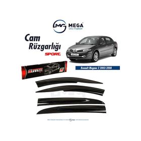 Sunplex Renault Megane 2 Sedan 2003-2008 Mugen Tip Cam Rüzgarlığı