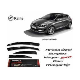 Sunplex Renault Megane 3 2009-2016 4 Lü Cam Rüzgarlığı