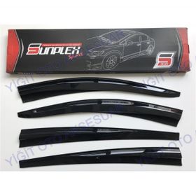 Sunplex Renault Megane 3 2009-2016 4lü Mugen Cam Rüzgarlığı