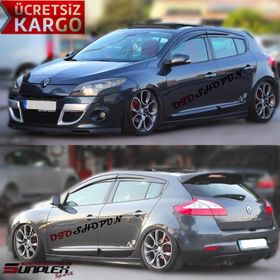Sunplex Renault Megane 3 4 Parça 2009-2016 Cam Rüzgarlığı